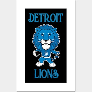 Detroit Lions Posters and Art